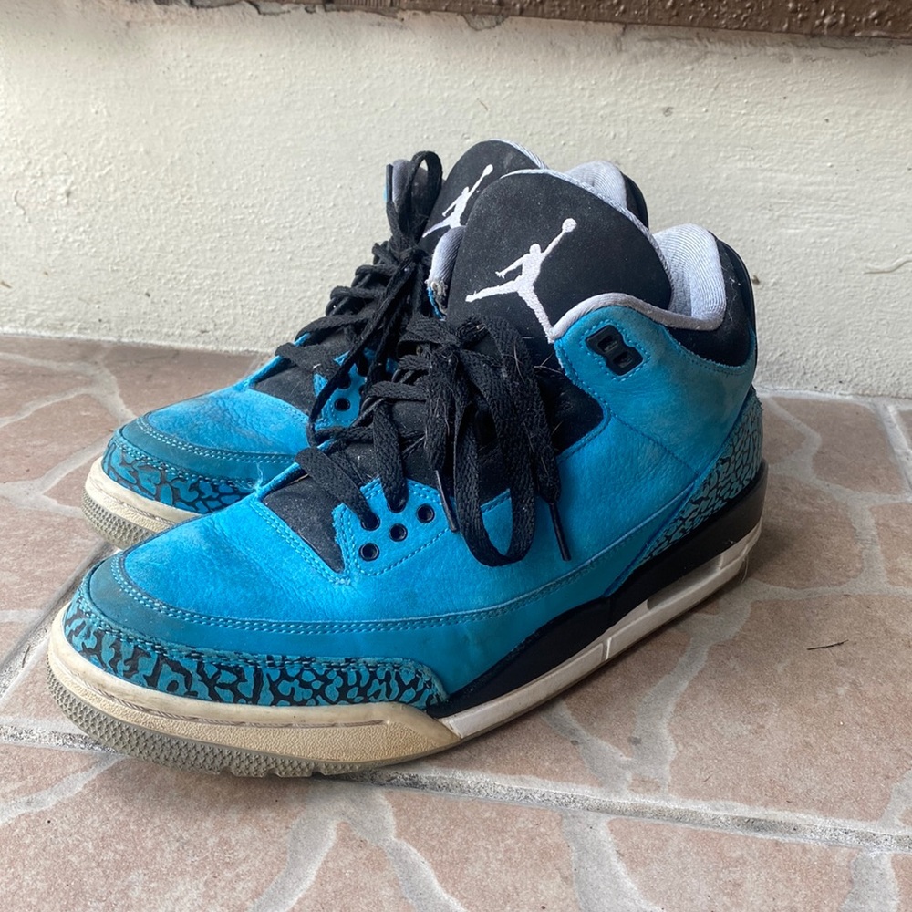 Nike - Air Jordan Retro 3 Powder Blue  (GS) 2013 size 8